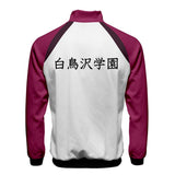 Anime Haikyuu!! Cosplay Chaqueta Shiratoizawa Academia Club de Voleibol Ropa Deportiva