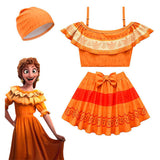 Anime Encanto Pepa Niños Cosplay Fiesta Disfraz Traje de Baño