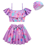 Anime Encanto Isabela Niños Cosplay Fiesta Disfraz Traje de Baño