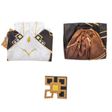 Juego Genshin Impact Zhong Li Morax Precioso Cosplay Víspera de Todos los Santos Carnaval Cosplay Disfraz
