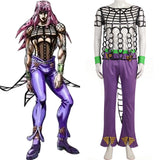 Anime JoJo‘s Bizarre Adventure Diavolo Cosplay Disfraz Traje Navidad Carnaval Fiesta