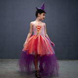 Película Hocus Pocus Sarah Sanderson Niños Cosplay Disfraz Traje Vestido Falda Carnaval