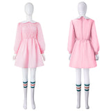 TV Stranger Things 11 Cosplay Navidad Disfraz Traje Vestido
