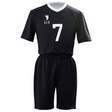 Haikyuu!! Inarizaki Escuela Secundaria Club de Voleibol Uniforme de Equipo Atsumu Miya Cosplay Top y Pantalones Cortos Unisex