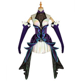 Juego League of Legends LoL The Dark Sovereign Syndra Withered Rose Cosplay Vestido Disfraz Halloween Mujer Carnaval Per.