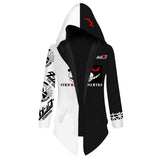 Danganronpa Chaqueta con Capucha Monokuma Cosplay Rompevientos Unisex