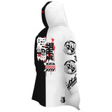 Danganronpa Chaqueta con Capucha Monokuma Cosplay Rompevientos Unisex