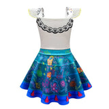 Anime Niños Encanto Mirabel Cosplay Navidad Disfraz Vestido Carnaval Traje