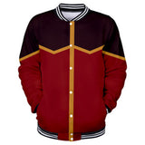 Avatar: La Leyenda de Aang Avatar: The Last Airbender Fire Nation Cosplay Chaqueta Ropa Deportiva Unisex
