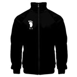 Anime Haikyuu!! Cosplay Chaqueta Karasuno Escuela Secundaria Club de Voleibol Ropa Deportiva