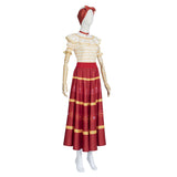 Anime Encanto Dolores Cosplay Navidad Disfraz Traje Vestido Falda