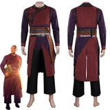 Película Dr Strange Wong Cosplay Disfraz Halloween Carnaval Traje Hombre Per.