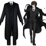 Anime Bungo Stray Dogs Dazai Osamu Cosplay Disfraz Traje Fiesta Halloween Carnaval