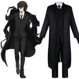 Anime Bungo Stray Dogs Dazai Osamu Cosplay Disfraz Traje Fiesta Halloween Carnaval