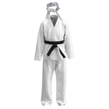 Película The Karate Kid - Daniel LaRusso Niños Kárate Uniforme Cosplay Disfraz Traje Navidad Carnaval Fiesta
