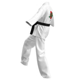 Película The Karate Kid - Daniel LaRusso Niños Kárate Uniforme Cosplay Disfraz Traje Navidad Carnaval Fiesta