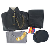 Anime JoJo's Bizarre Adventure - Gold Wind Kujo Jotaro Cosplay Disfraz Navidad Carnaval Fiesta Traje