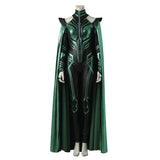 Película Thor: Ragnarök Hela Cosplay Disfraz Halloween Fiesta Conjunto Carnaval Traje Per.