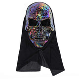 Cosplay 6 Máscaras de Forror de Halloween Esqueleto de Terror Cráneo Gritando Accesorios de Disfraces de Fiesta