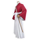 Película Rurouni Kenshin Himura Kenshin Kimono Cosplay Disfraz Traje Navidad Carnaval Fiesta