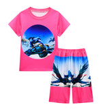 Avatar:The Way of Water Cosplay Disfraz Niñas Chicas Camiseta Pantalones Cortos Traje de Carnaval Fiesta