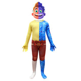 Película Luca role play mascara Niños Cosplay Disfraz Halloween Carnaval Traje