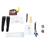 Juego Genshin Impact Mika Cosplay Disfraz Traje Fiesta Halloween Carnaval