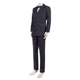TV The Addams Family Gomez Addam Cosplay Disfraz Traje Navidad Carnaval Fiesta