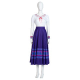 Anime Encanto Luisa Cosplay Navidad Disfraz Traje Vestido Falda