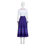 Anime Encanto Luisa Cosplay Navidad Disfraz Traje Vestido Falda