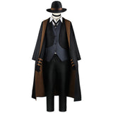 Anime Bungo Stray Dogs Nakahara Chuuya Cosplay Disfraz Traje Fiesta Halloween Carnaval