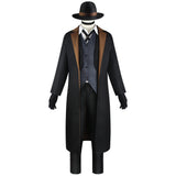 Anime Bungo Stray Dogs Nakahara Chuuya Cosplay Disfraz Traje Fiesta Halloween Carnaval