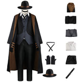 Anime Bungo Stray Dogs Nakahara Chuuya Cosplay Disfraz Traje Fiesta Halloween Carnaval