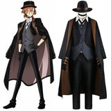 Anime Bungo Stray Dogs Nakahara Chuuya Cosplay Disfraz Traje Fiesta Halloween Carnaval