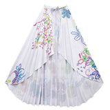 Anime Encanto Mirabel Niños Cosplay Navidad Disfraz Traje Vestido Falda con la Capa Carnaval