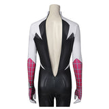 Película Spider Man: Across the Spider Gwen Stacy Mono Cosplay Disfraz Halloween Carnaval Traje Mujer