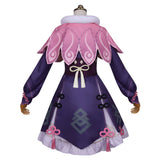 Juego Genshin Impact Cloud Brocade Cosplay Navidad Carnaval Disfraz Falda Vestido Conjunto Kimono Traje Per.