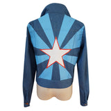 Película Doctor Strange in the Multiverse of Madness Miss America Cosplay Chaqueta Disfraz Traje Fiesta