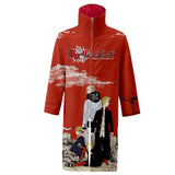 Anime Tokyo Revengers Sudadera Bata capa con cremallera Abrigo largo cuello alto Cosplay Disfraz Halloween Carnaval hombre diario Traje