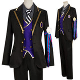 Juego Twisted-Wonderland Pomefiore Vil Cosplay Halloween Disfraz Fiesta Conjunto Carnaval Traje Per.