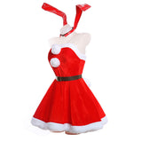 Anime Rascal Does Not Dream of Bunny Girl Senpai - Sakurajima Mai Cosplay Disfraz Conejita Traje Vestido Fiesta Navidad