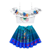 Anime Encanto Mirabel Cosplay Fiesta Disfraz Traje de Baño