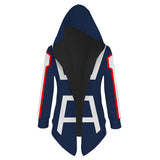 My Hero Academia Chaqueta con Capucha UA Traje de Entrenamiento Cosplay Rompevientos Unisex