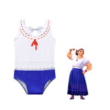Anime Encanto Niños Mono Cosplay Fiesta Disfraz Traje de Baño
