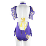 Juego Genshin Impact Lisa Cosplay Fiesta Disfraz Traje de Baño Bikini
