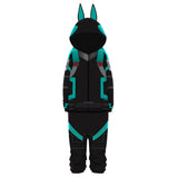 Anime My Hero Academia Midoriya Izuku Pijama Cosplay Navidad Halloween Mono Carnaval
