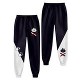 Anime Hololive Vtuber Ookami Mio Cosplay Pantalón 3D Impreso Casual Deportivo Traje