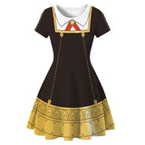Anime SPY×FAMILY Anya Forger Niños Cosplay Navidad Disfraz Traje Vestido
