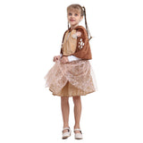 Niños Cosplay Navidad Alce Halloween Disfraz Capa Vestido Conjunto Carnaval Traje