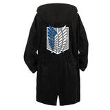 Anime Attack on Titan Cosplay Halloween Abrigo Chaqueta Disfraz Traje Navidad Carnaval Fiesta